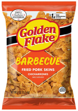 Load image into Gallery viewer, Golden Flake Crispy Pork Skins - Barbeque (4oz/3 Bags)
