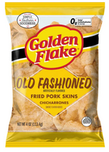 Load image into Gallery viewer, Golden Flake Crispy Pork Skins - Old Fashioned (4oz/3 Bags)
