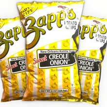 Load image into Gallery viewer, Zapp&#39;s New Orleans Kettle Chips -- Sweet Creole Onion 3 Pack (8oz/3Bags)
