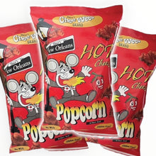 Load image into Gallery viewer, Elmer&#39;s New Orleans HOT Cheesy Popcorn (2.5oz/ 3 Bags)
