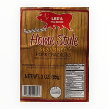 Load image into Gallery viewer, Lee&#39;s -- Traditional Home Style Pork Cracklins (3oz/4 Bags)
