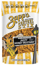 Load image into Gallery viewer, Zapp&#39;s Jazzy Honey Mustard Pretzel Stix - Large
