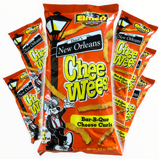 Elmer's New Orleans Chee Wees -- BBQ (2oz/6 Pack)