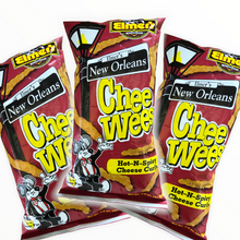 Load image into Gallery viewer, Elmer&#39;s New Orleans Chee Wees -- Hot and Spicy (2oz / 3 Bags)
