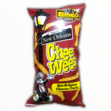 Load image into Gallery viewer, Elmer&#39;s New Orleans Chee Wees -- Hot and Spicy (5oz / 4 Bags)
