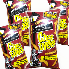 Load image into Gallery viewer, Elmer&#39;s New Orleans Chee Wees -- Hot and Spicy (5oz / 4 Bags)
