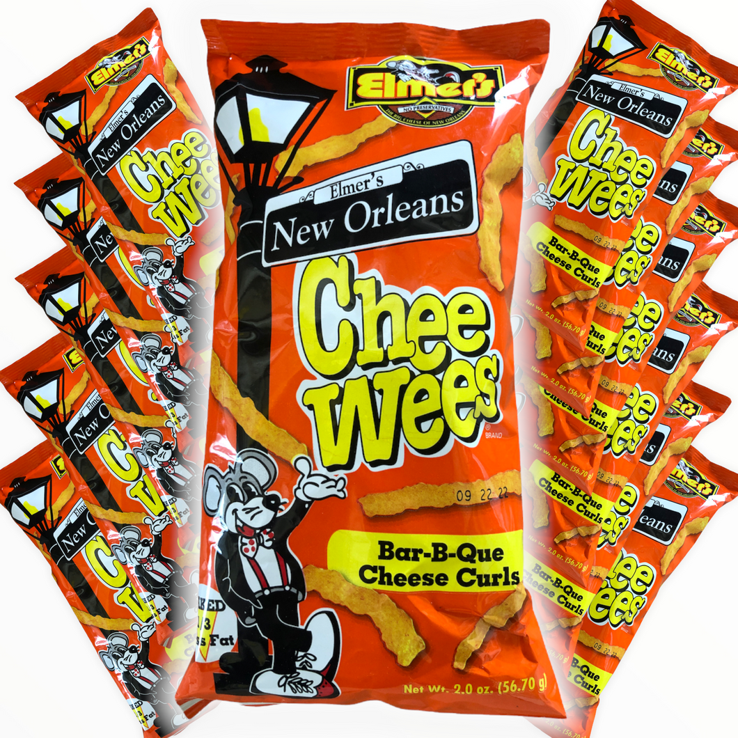 Elmer's Chee Wees -- BBQ (2oz 12-Bags)